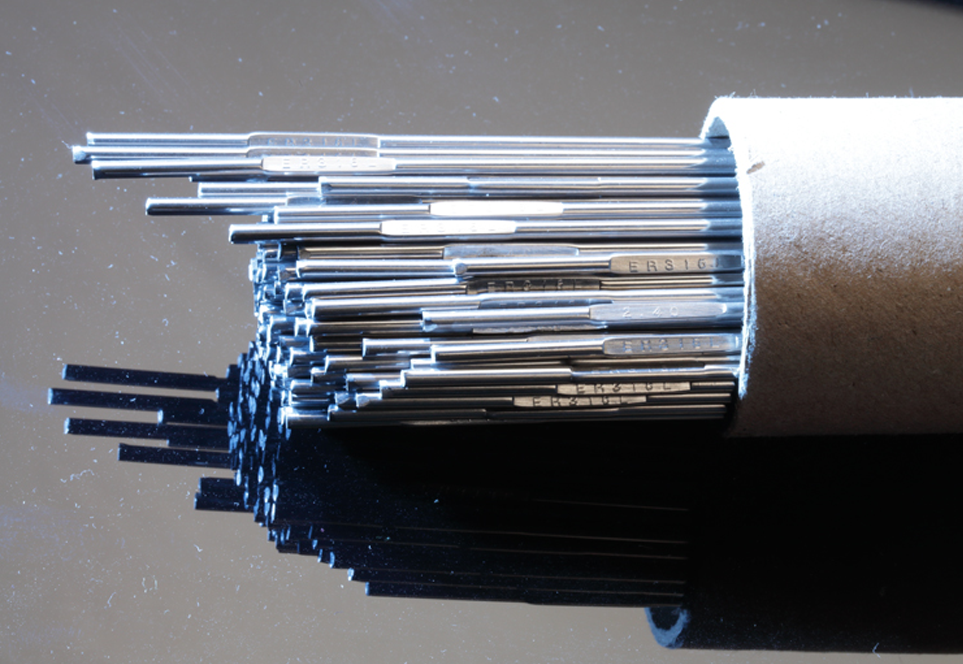 TIG wire further packed in cardboard boxes (25 kg / 50 lbs)